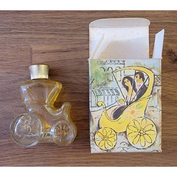 Avon Courting Carriage Moonwind Cologne 1 oz Vintage In Box Full Bottle - Picture 1 of 6